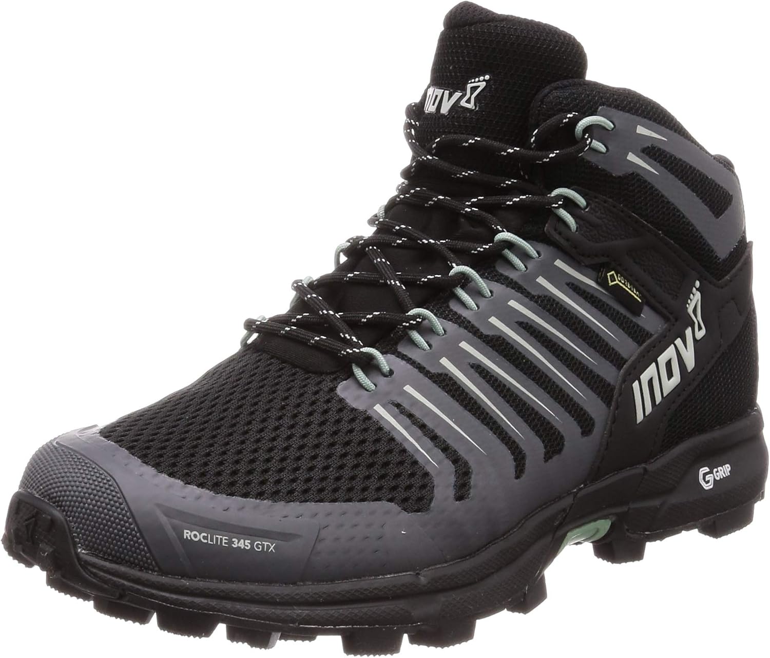 inov-8 女士 roclite 345 gtx | 防水寒冷天气中筒登山靴 | 卓越的